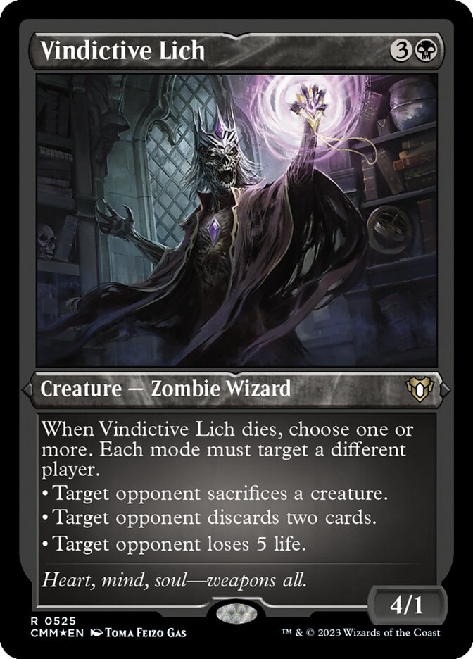 Vindictive Lich - Foil-Etched