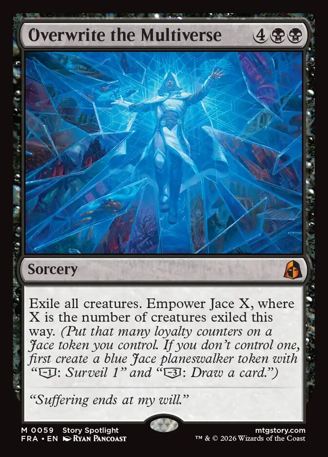 Overwrite the Multiverse - Foil