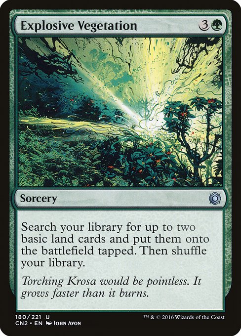 Explosive Vegetation - Foil