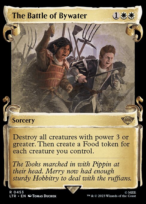 The Battle of Bywater - Silver Foil