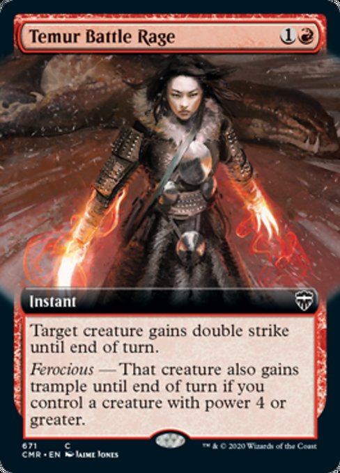 Temur Battle Rage - Foil