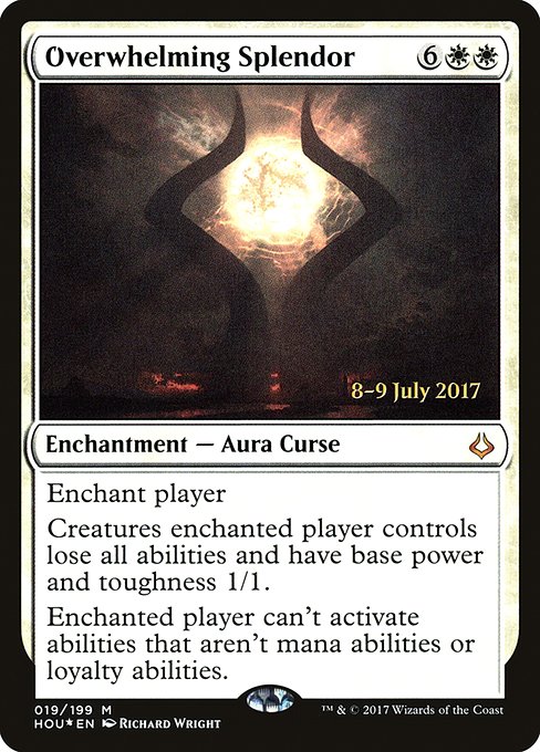 Overwhelming Splendor - Foil - Prerelease Promo