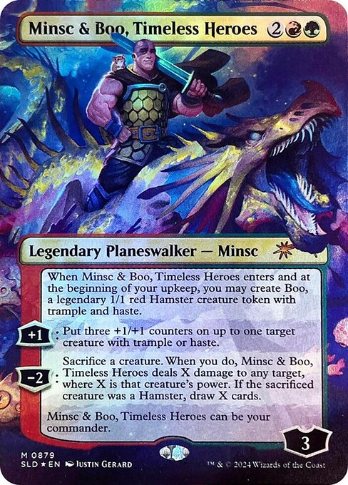 Minsc & Boo, Timeless Heroes - Foil