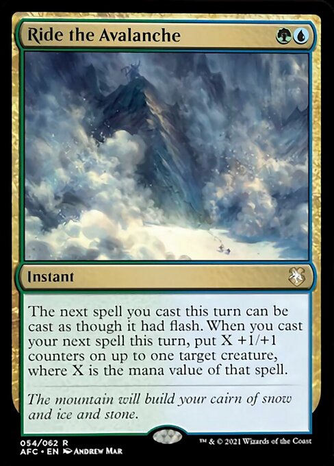 Ride the Avalanche
