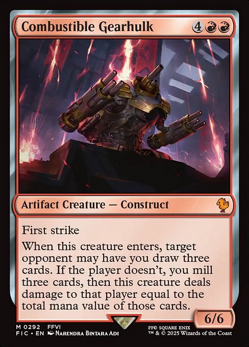 Combustible Gearhulk - Surge Foil