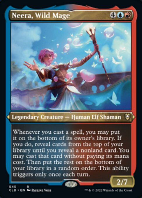 Neera, Wild Mage - Foil-Etched