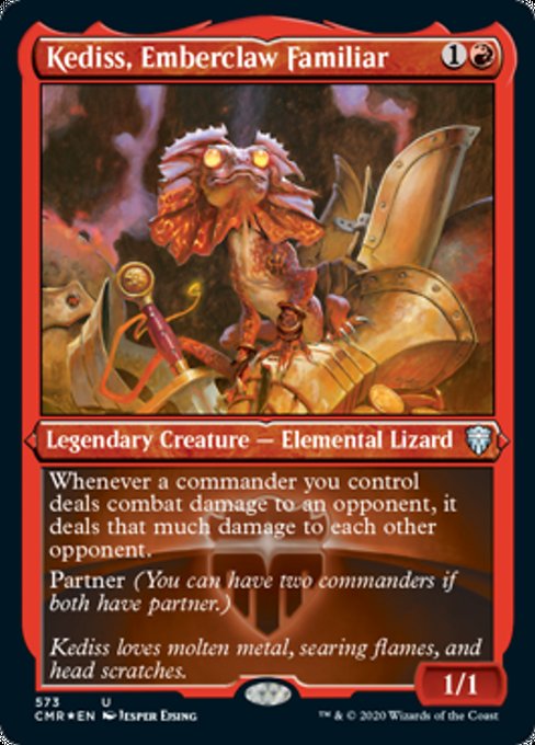 Kediss, Emberclaw Familiar - Foil-Etched
