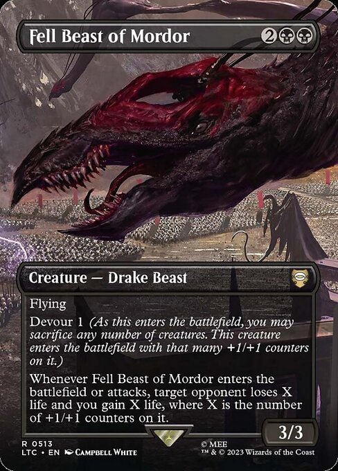 Fell Beast of Mordor - Foil