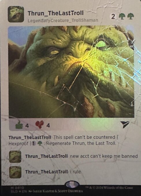 Thrun, the Last Troll - Foil