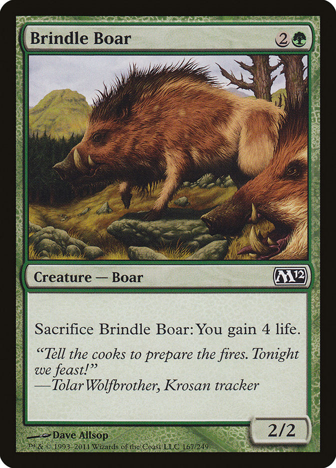 Brindle Boar - Foil