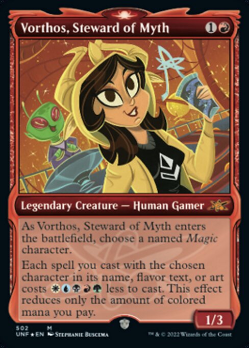 Vorthos, Steward of Myth - Galaxy Foil