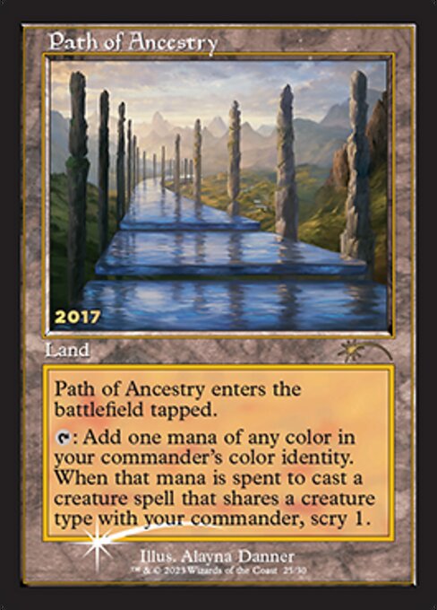 Path of Ancestry - Foil - 30th Anniversary Promo