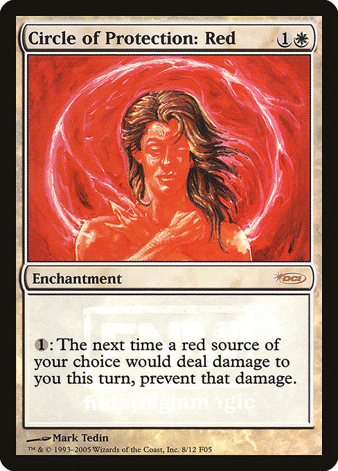 Circle of Protection: Red - Foil - FNM Promo