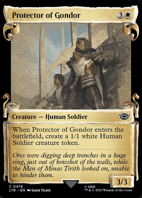 Protector of Gondor - Silver Foil