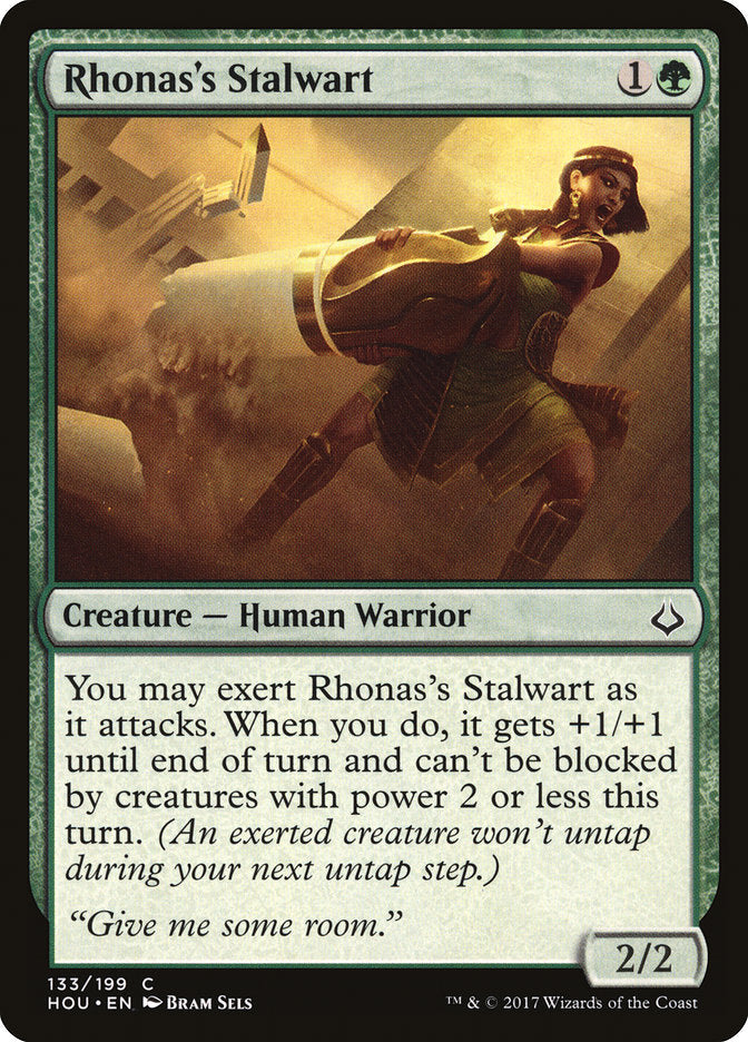 Rhonas's Stalwart - Foil