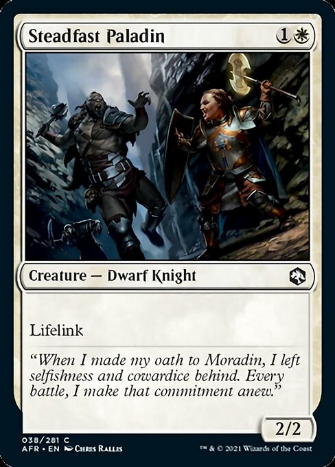 Steadfast Paladin - Foil