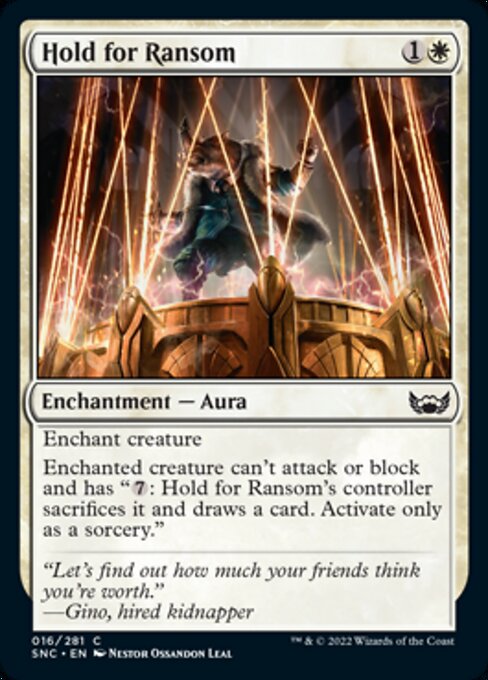 Hold for Ransom - Foil