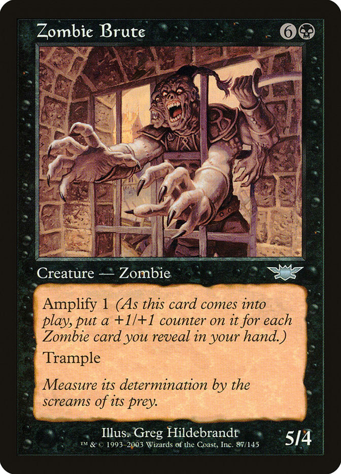 Zombie Brute - Foil