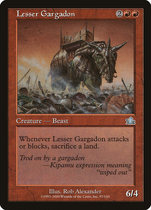 Lesser Gargadon - Foil