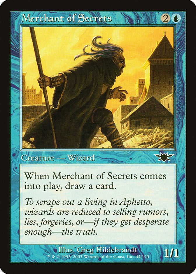 Merchant of Secrets - Foil