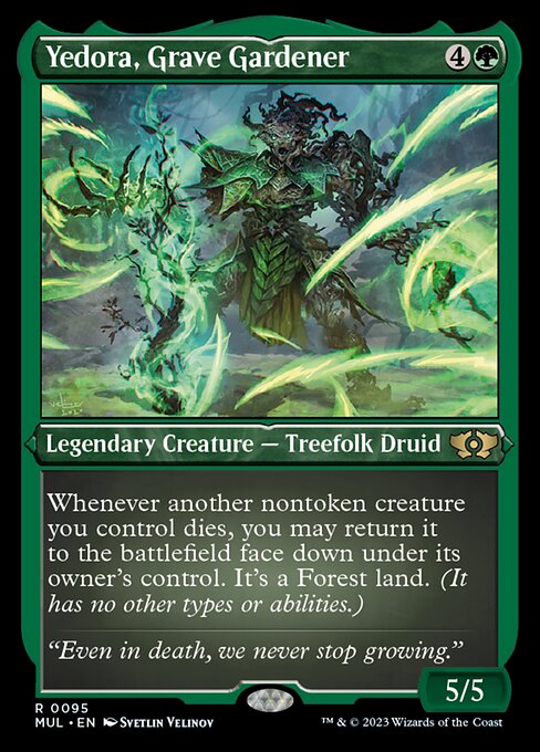 Yedora, Grave Gardener - Foil-Etched