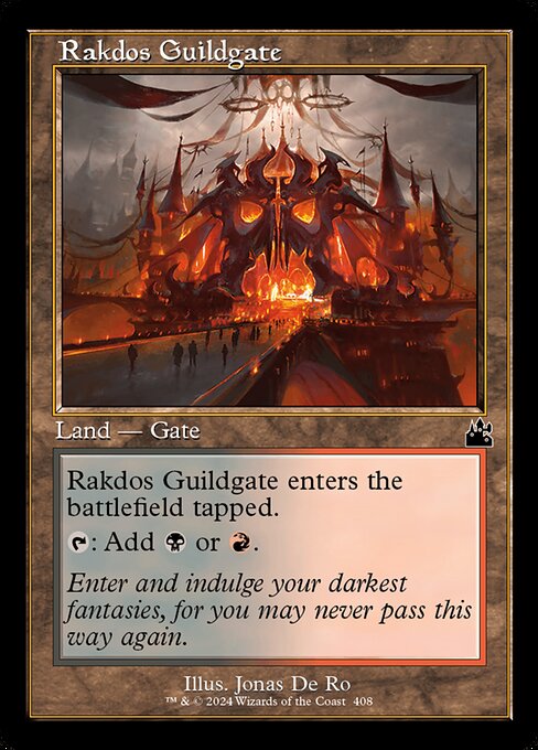 Rakdos Guildgate - Foil
