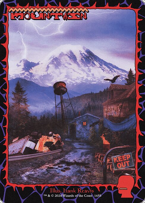 Mountain (1655) Full Art - Foil
