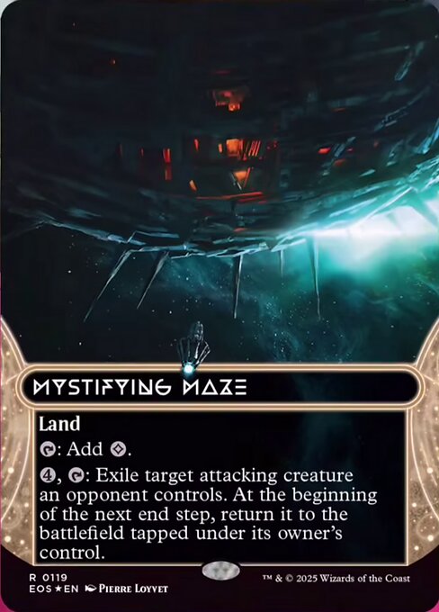 Mystifying Maze - Galaxy Foil
