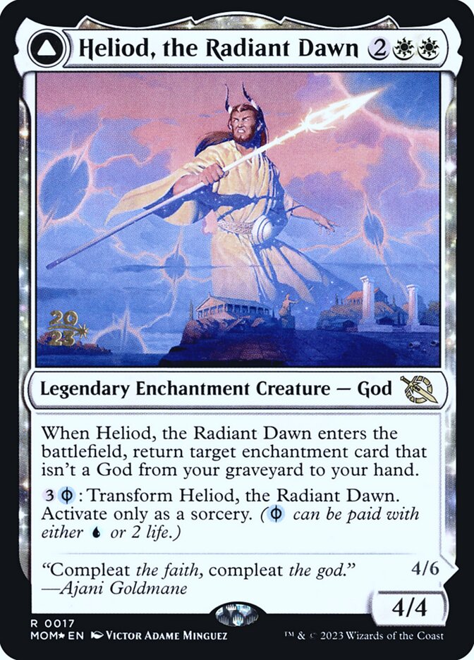 Heliod, the Radiant Dawn - Foil - Prerelease Promo