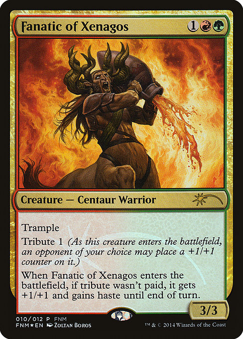 Fanatic of Xenagos - Foil - FNM Promo