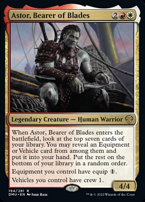 Astor, Bearer of Blades - Foil