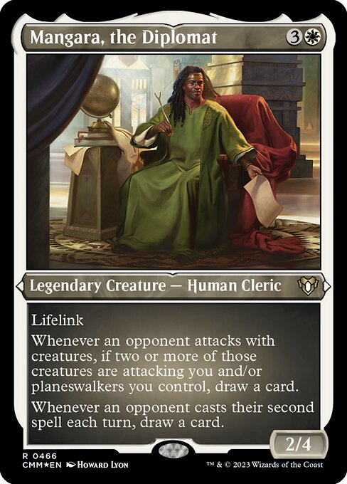Mangara, the Diplomat - Foil-Etched
