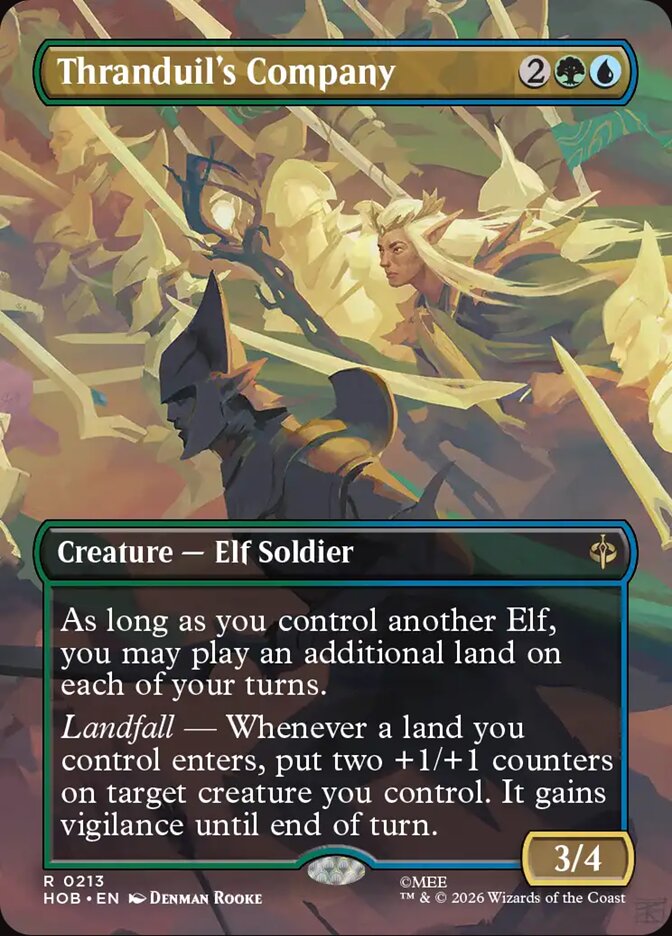 Thranduil's Company - Foil