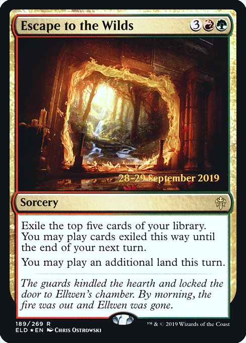 Escape to the Wilds - Foil - Prerelease Promo