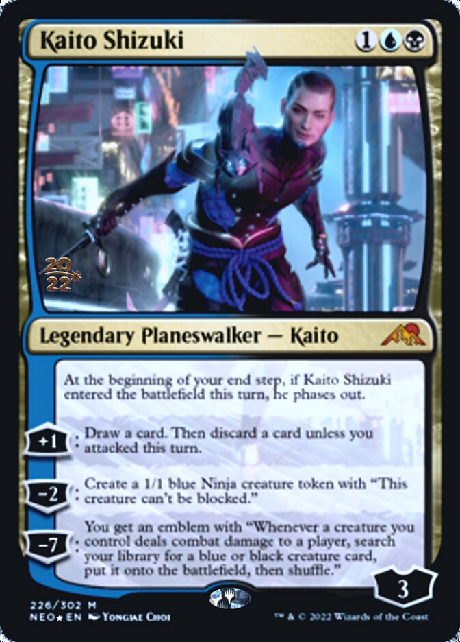 Kaito Shizuki - Foil - Prerelease Promo