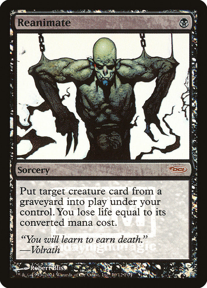 Reanimate - Foil - FNM Promo
