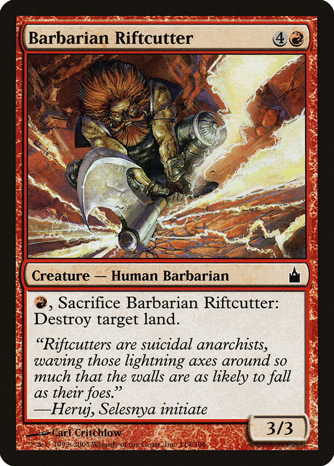 Barbarian Riftcutter - Foil