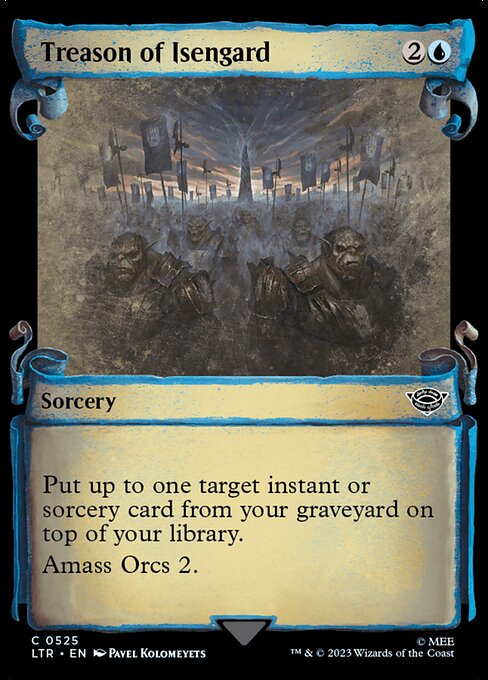 Treason of Isengard - Silver Foil