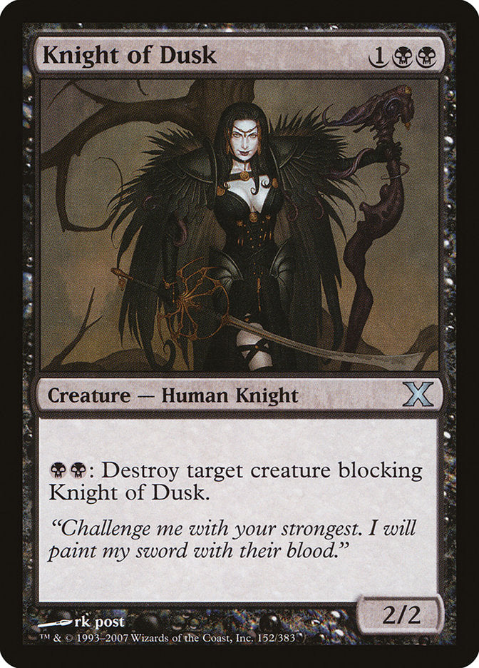 Knight of Dusk - Foil