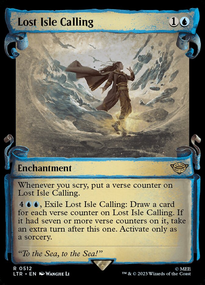 Lost Isle Calling - Silver Foil