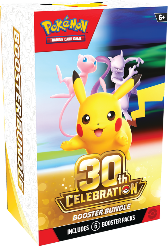 PREORDER - Pokemon - 30th Anniversary Celebration -  Booster Bundle