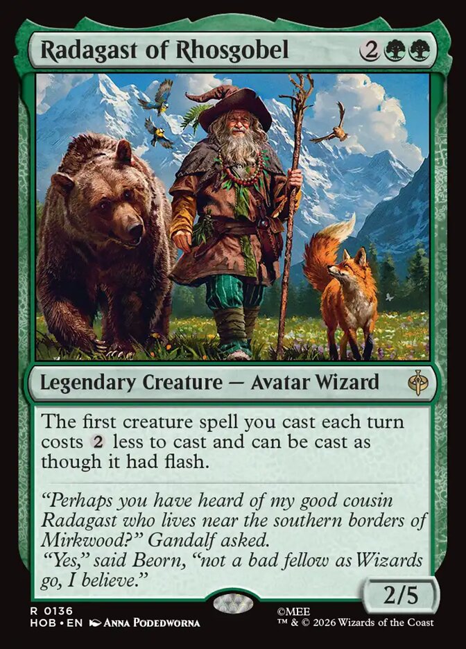 Radagast of Rhosgobel - Foil