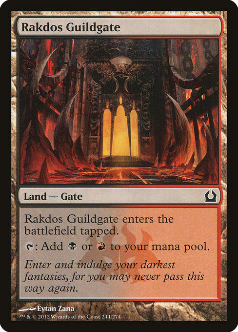 Rakdos Guildgate - Foil