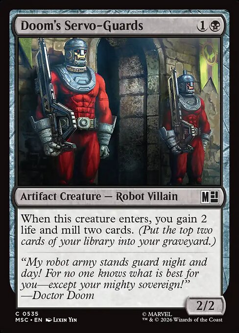 Doom's Servo-Guards - Foil