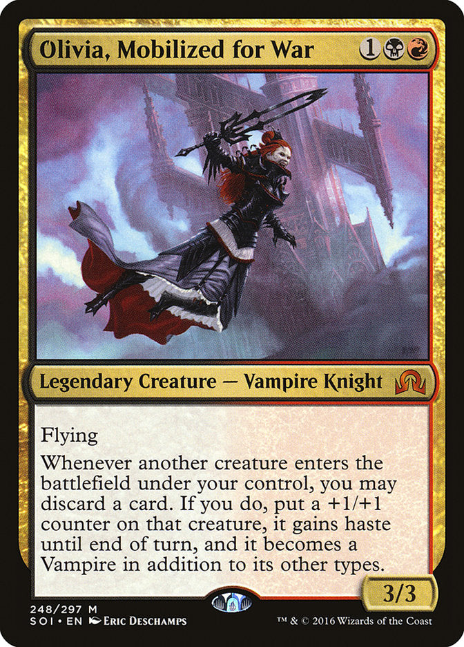 Olivia, Mobilized for War - Foil
