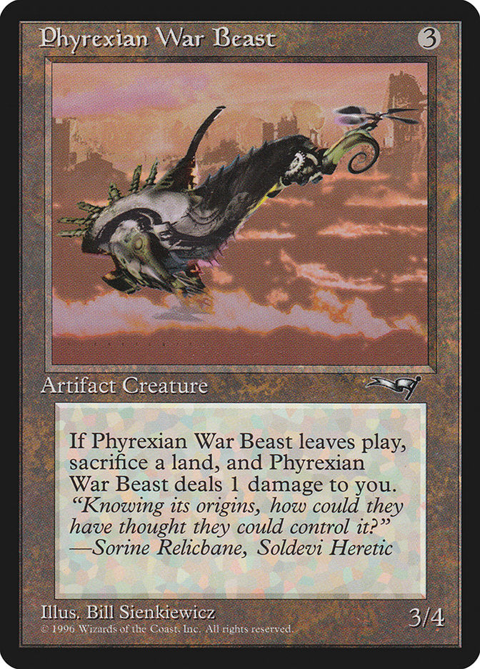 Phyrexian War Beast (Facing Left)