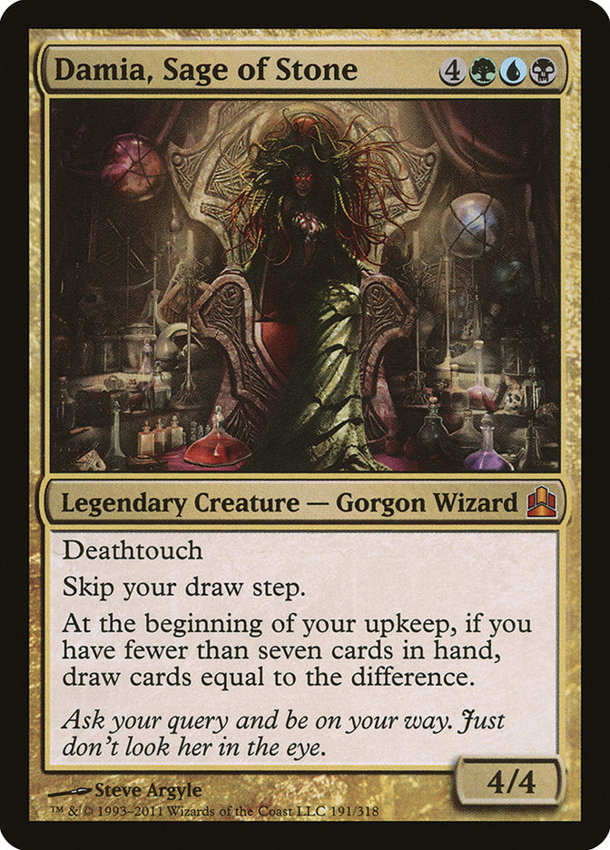 Damia, Sage of Stone