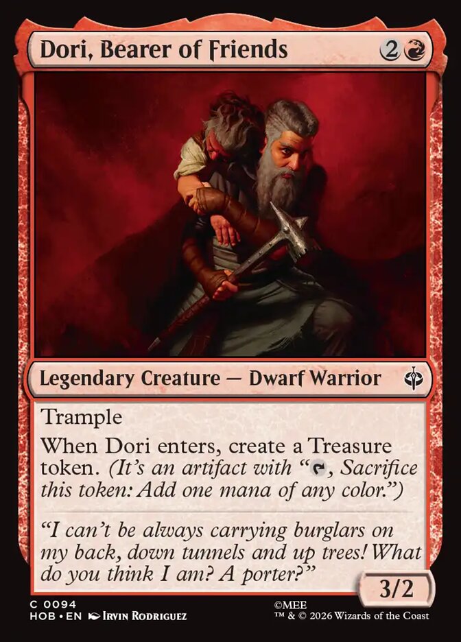 Dori, Bearer of Friends - Foil