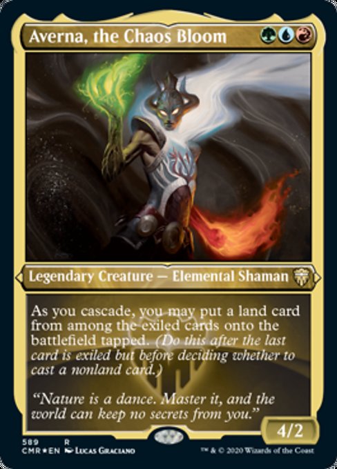 Averna, the Chaos Bloom - Foil-Etched