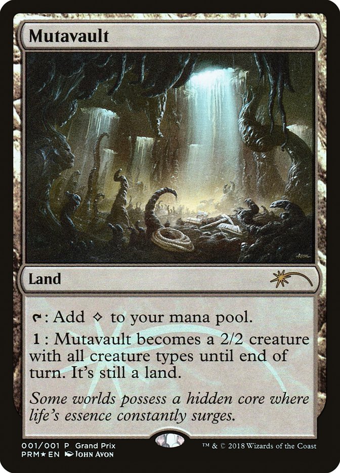 Mutavault - Foil - Grand Prix Promo